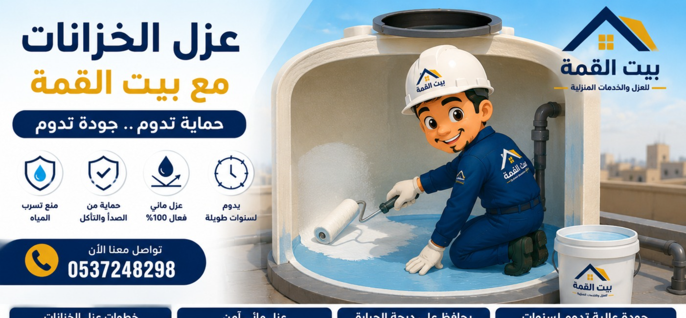 شركة عزل خزانات المياة بالرياض 