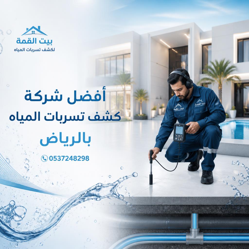 أفضل شركة كشف تسربات المياة بالريا ض